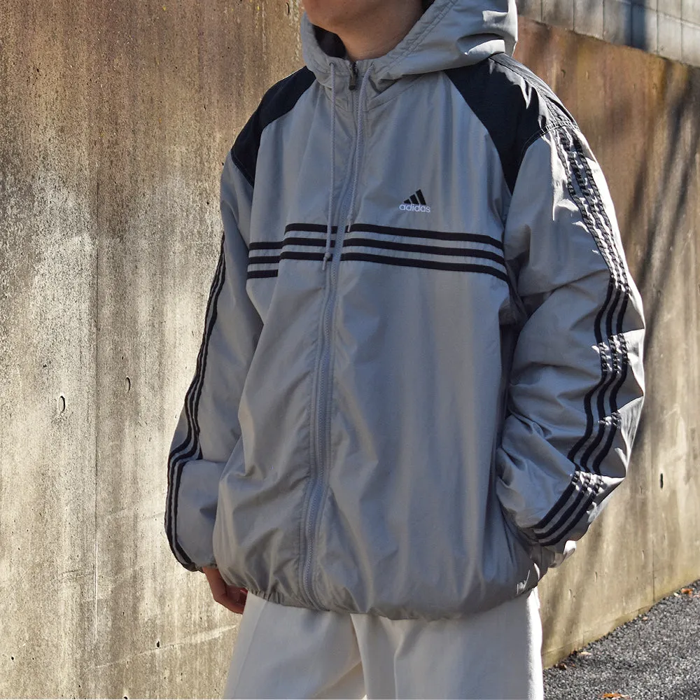 90’s adidas リバーシブル！ ナイロンジャケット 221121