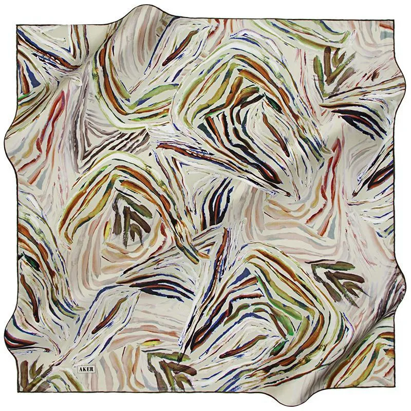 Aker Oceanic Chic Silk Scarf