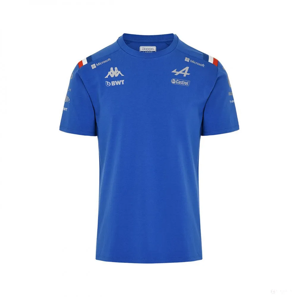 Alpine T-shirt, Team, Blue, 2022