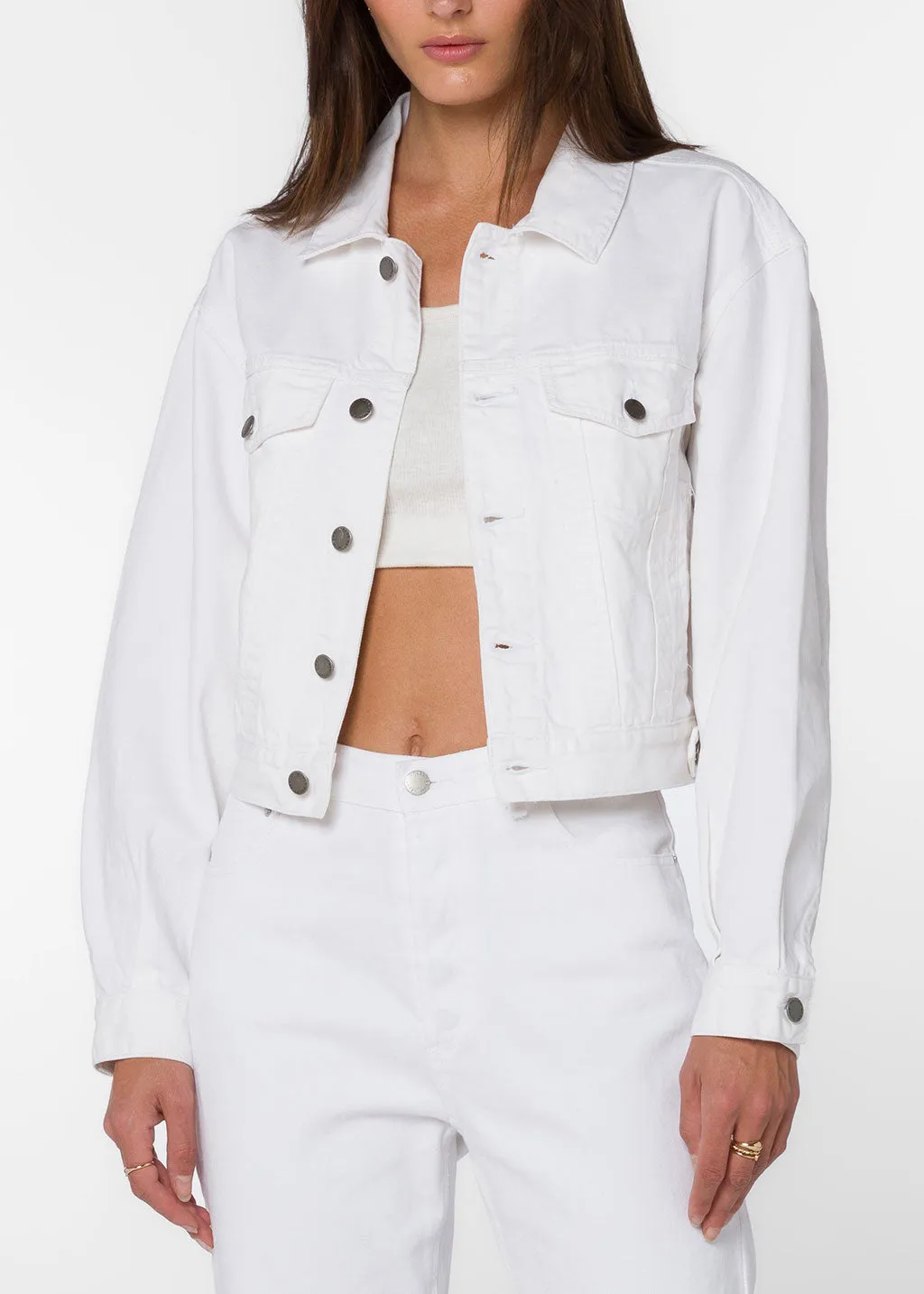 Anton Vintage Cropped Denim Jacket | VH
