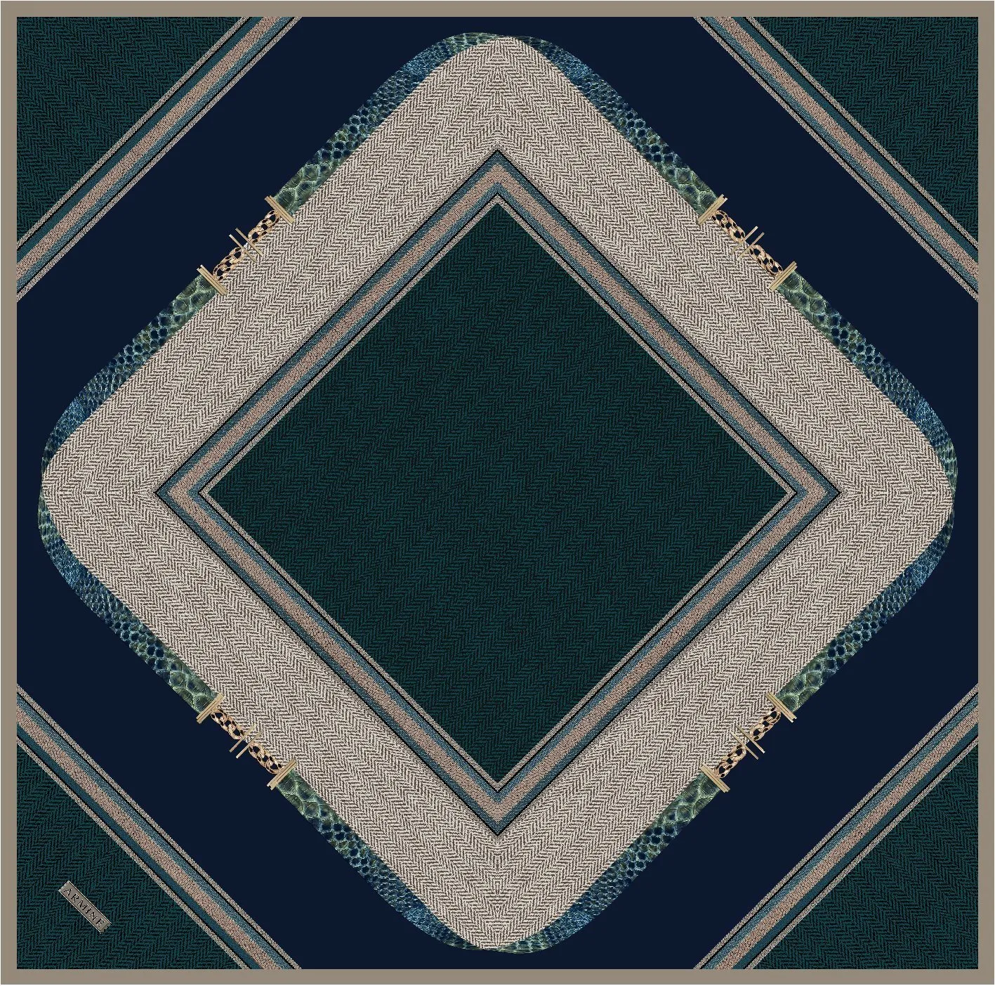 Armine Charlotte Women Silk Scarf No. 6