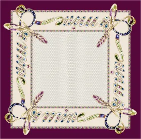 Armine Charmed Women Silk Scarf No 37