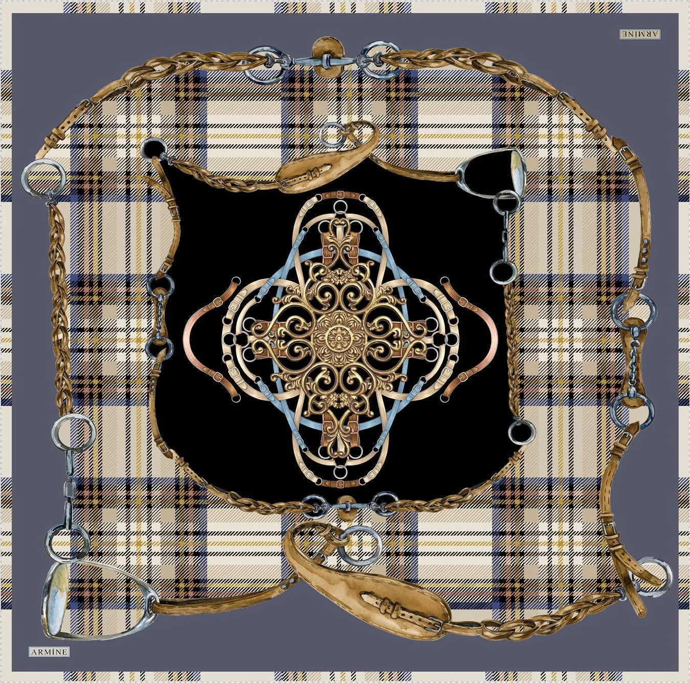 Armine Denali Women Silk Scarf No. 2