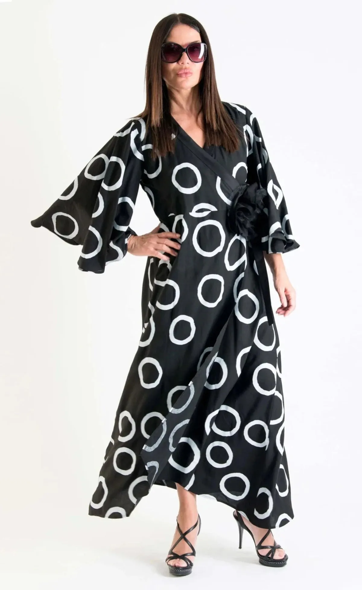 ASTRID Long Summer Wrap Dress