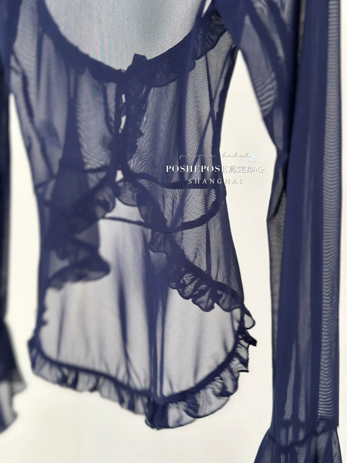 (BFM)POSHEPOSE~Daily Lolita Shirt Ballet Cardigan Shirt