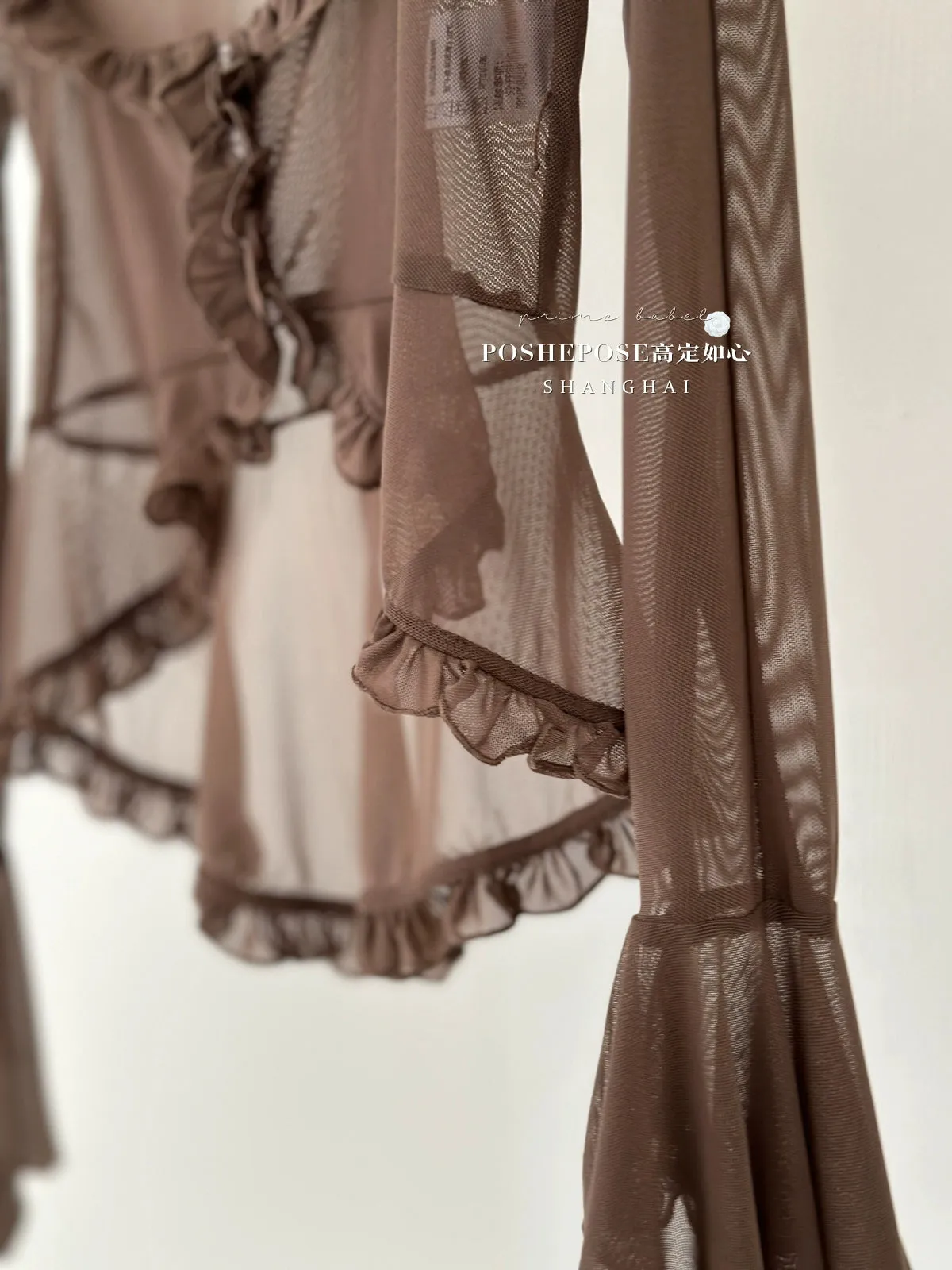 (BFM)POSHEPOSE~Daily Lolita Shirt Ballet Cardigan Shirt