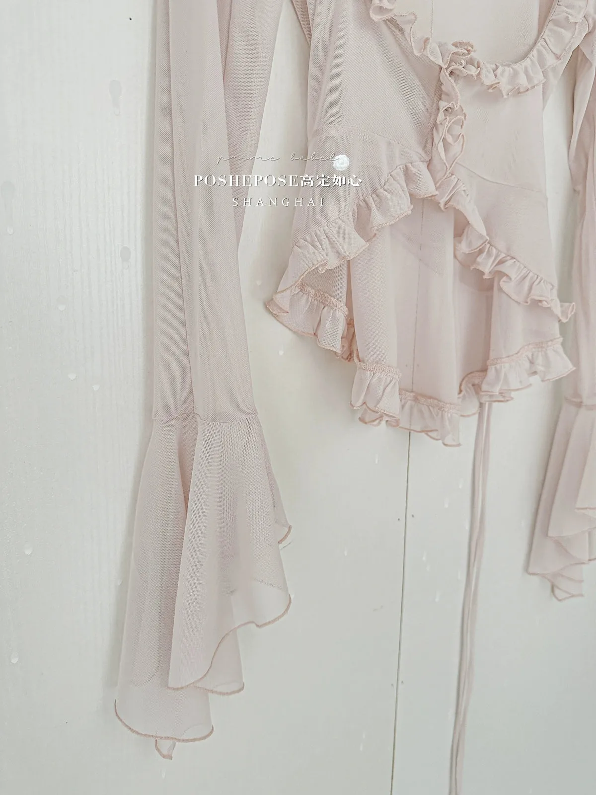 (BFM)POSHEPOSE~Daily Lolita Shirt Ballet Cardigan Shirt