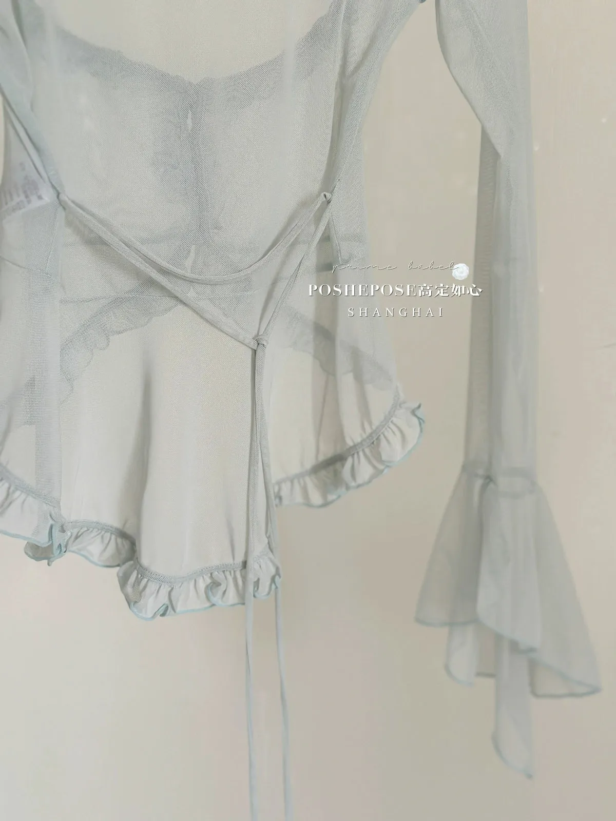 (BFM)POSHEPOSE~Daily Lolita Shirt Ballet Cardigan Shirt