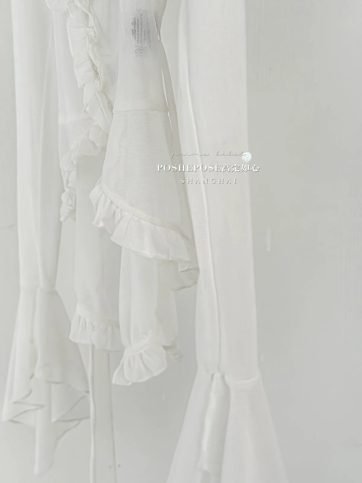 (BFM)POSHEPOSE~Daily Lolita Shirt Ballet Cardigan Shirt