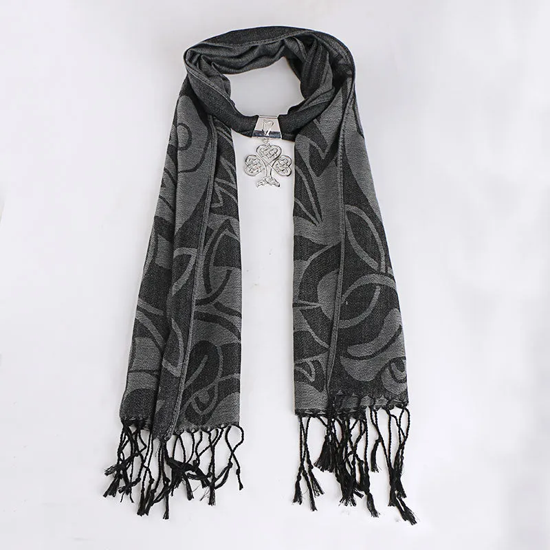 Black Clover Charm Scarf