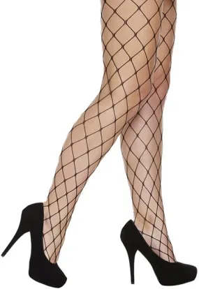 Black Whalenet Tights