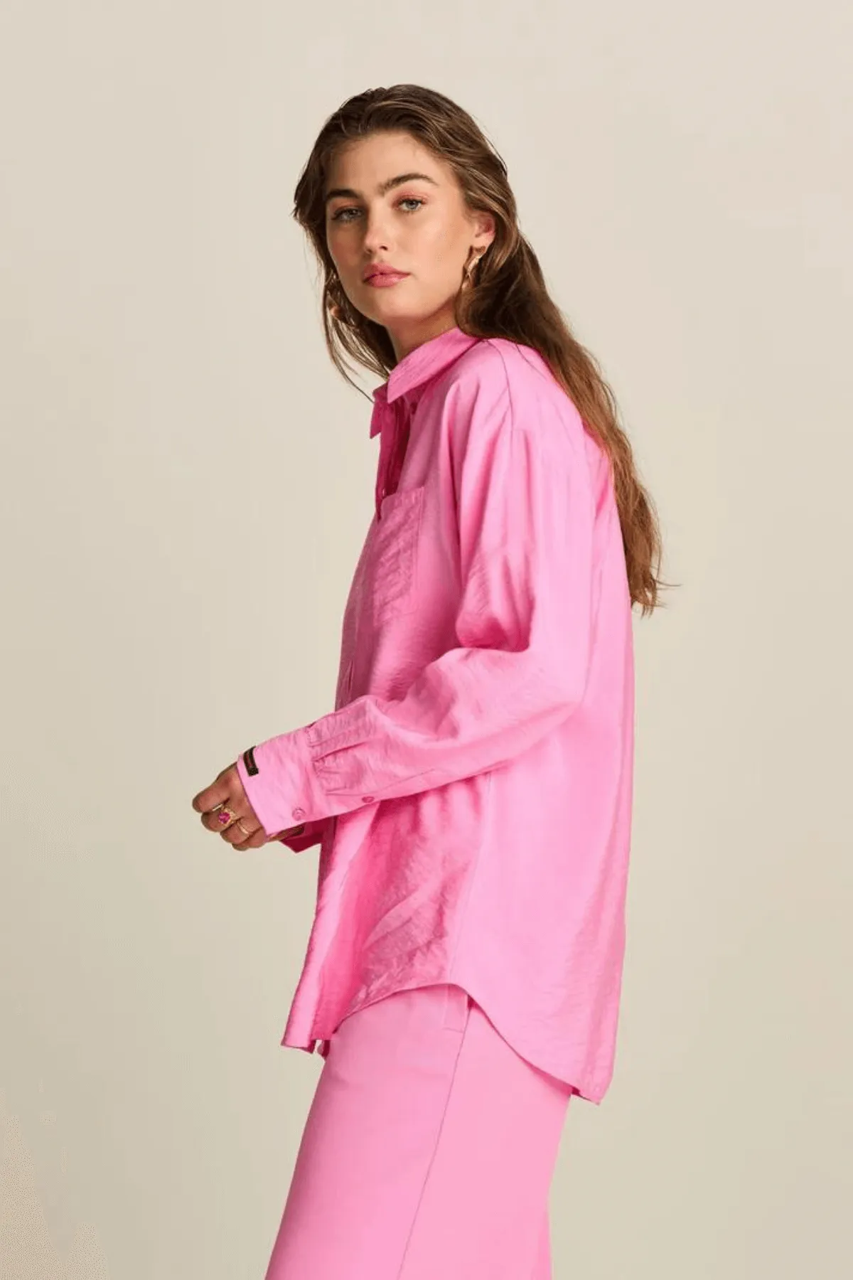 BLOUSE BLOOMING PINK