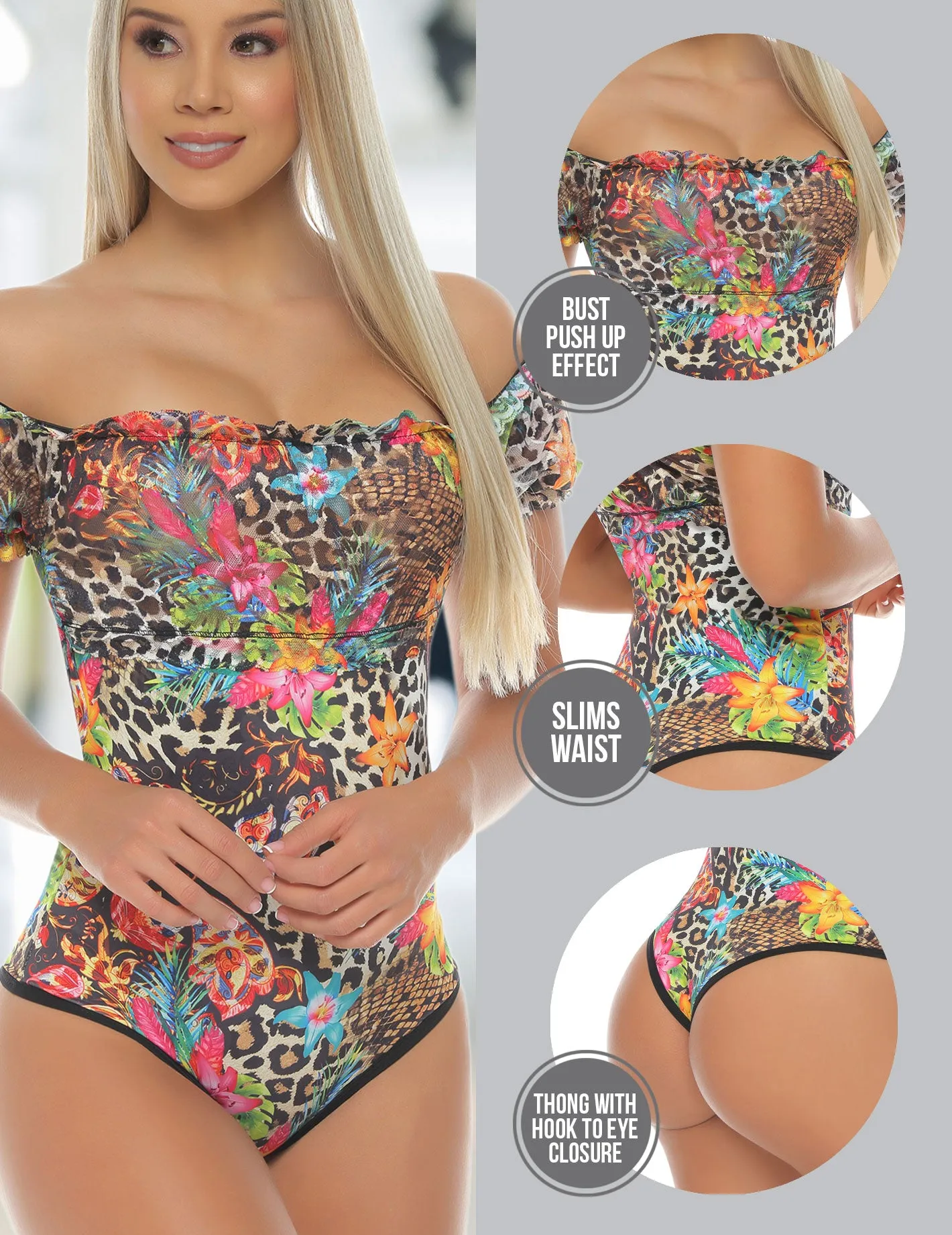 Bodysuit Shaper Blusa Faja  Stella