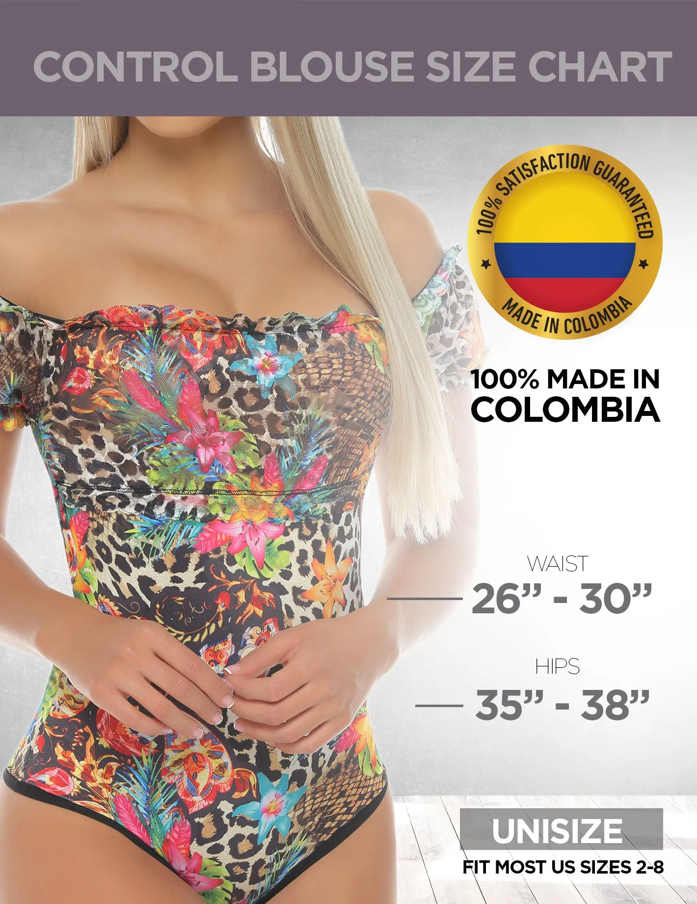 Bodysuit Shaper Blusa Faja  Stella