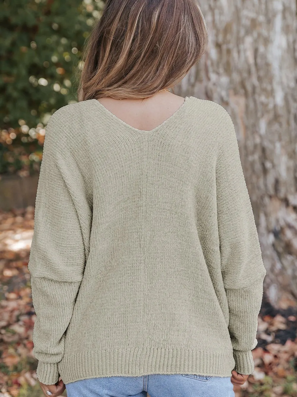Button-Front Knit Cardigan