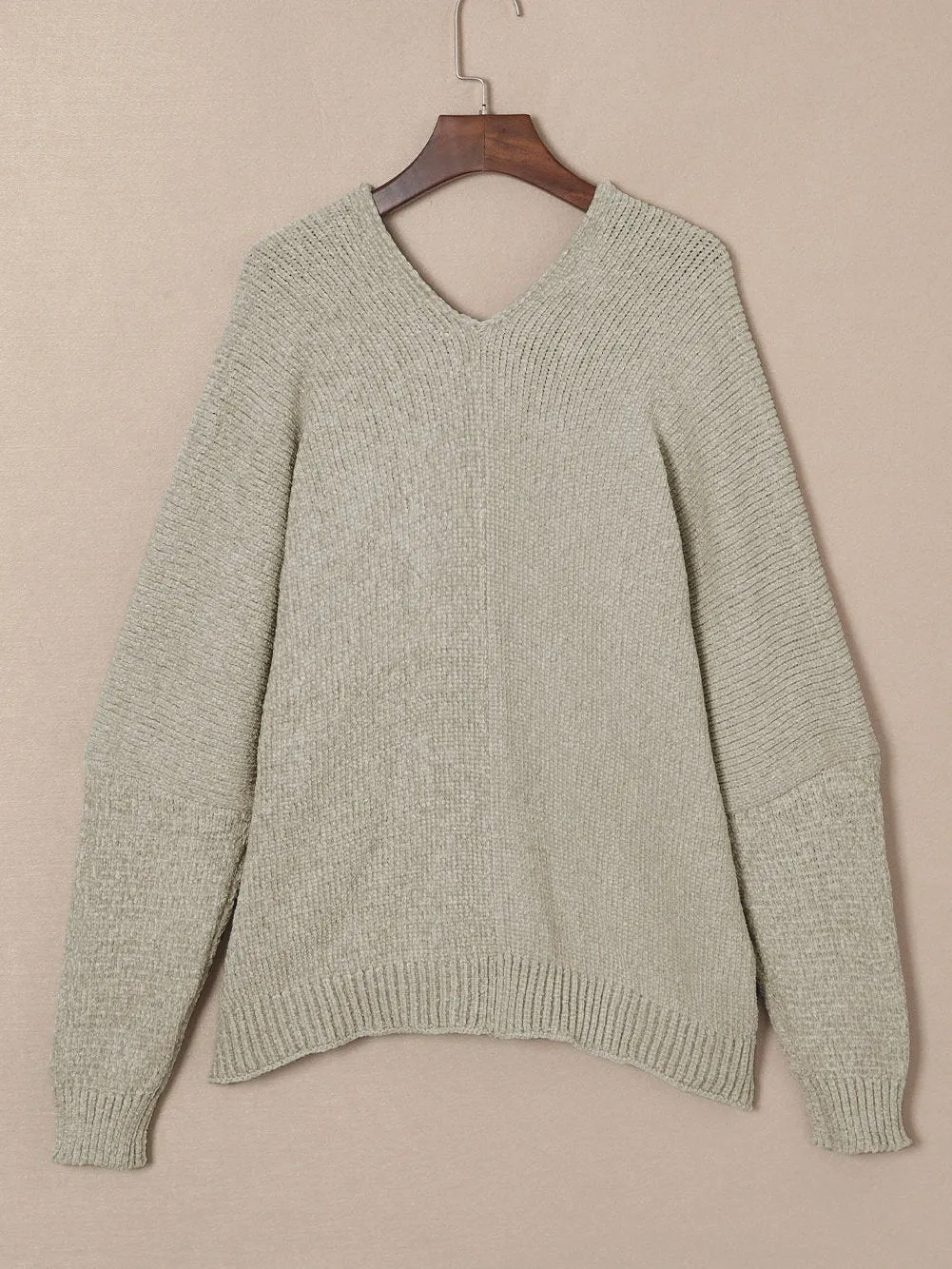 Button-Front Knit Cardigan