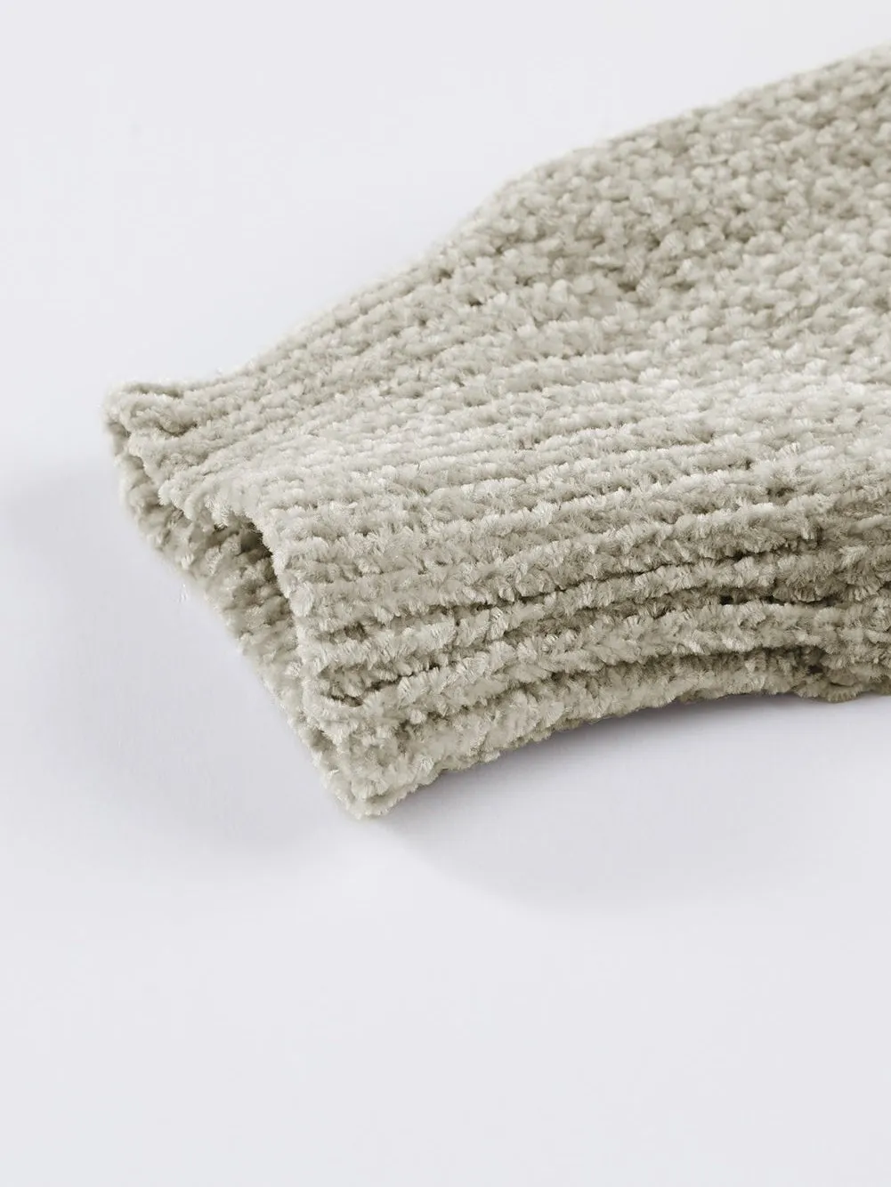 Button-Front Knit Cardigan