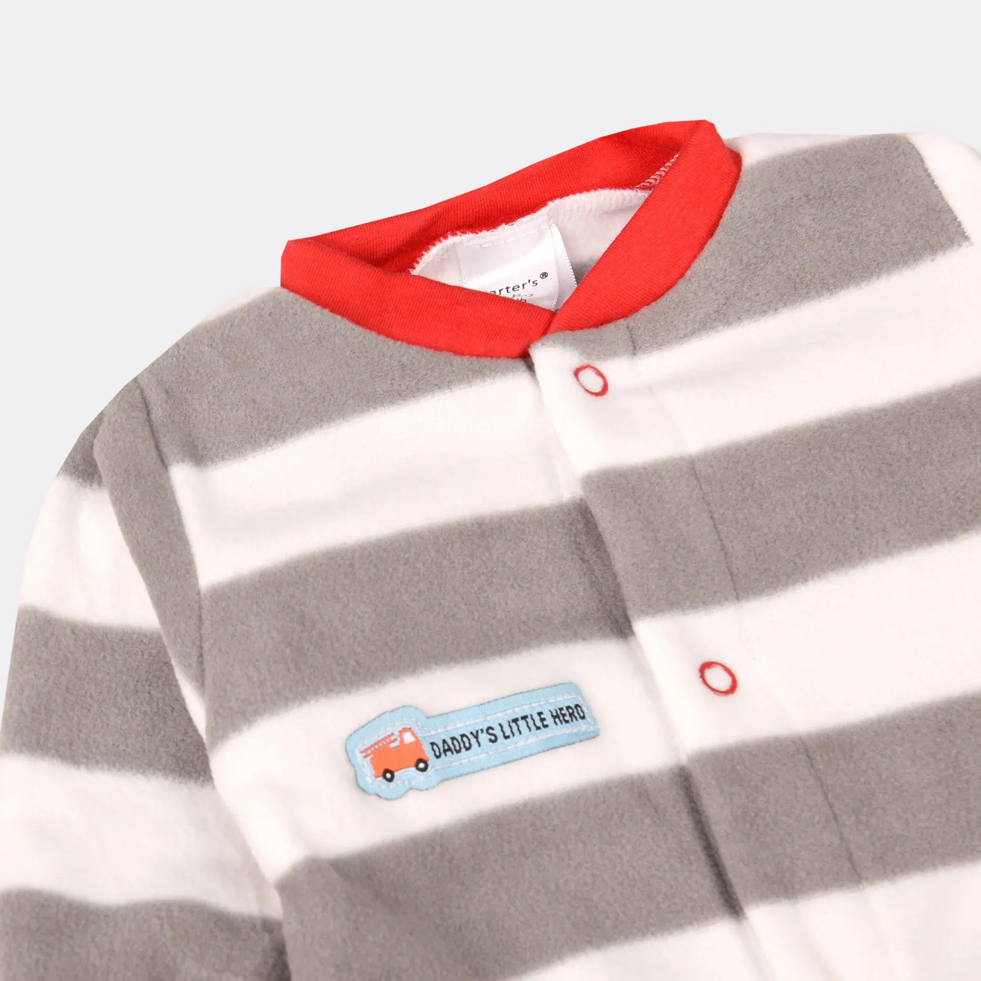 Carters Boys Fleece Romper L/S #03 (W-24)