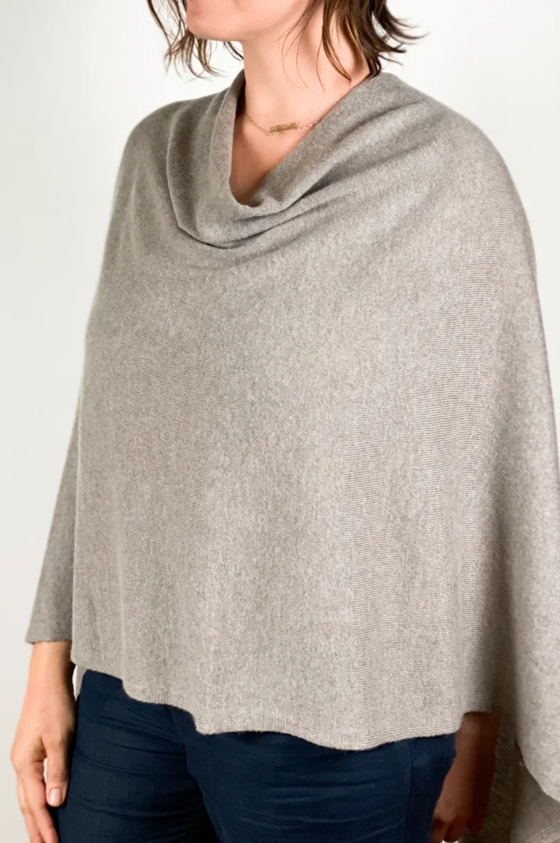 Cashmere Poncho (One Size)