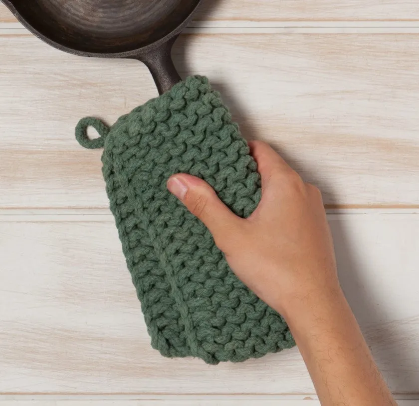 Chunky Knit Potholders