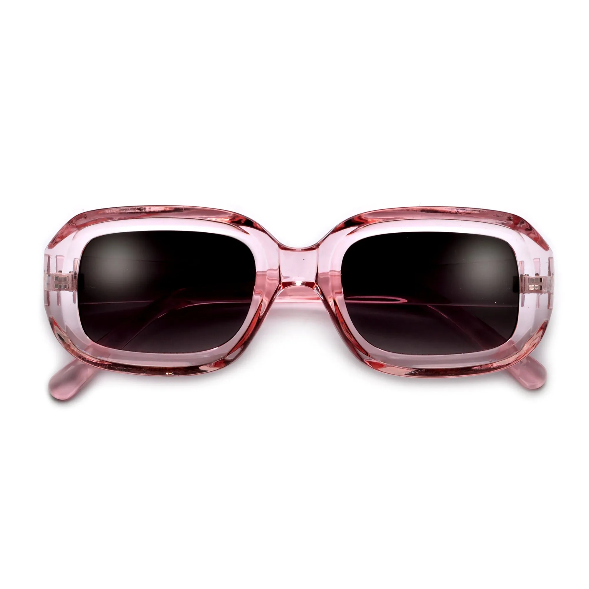 Chunky Squared Deep Flat Lens Chic Sunnies