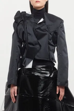 Comme des Garçons Deconstructed Ruched Jacket