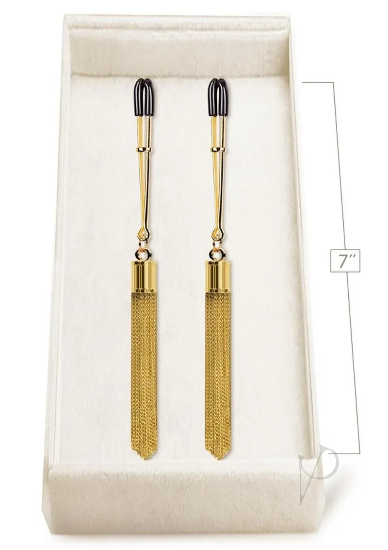 Couture Clips Shimmer And Chic Gold