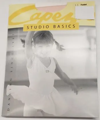 Damira Jr. -- Children's Studio Basics Footed Tight -- Ballet Pink