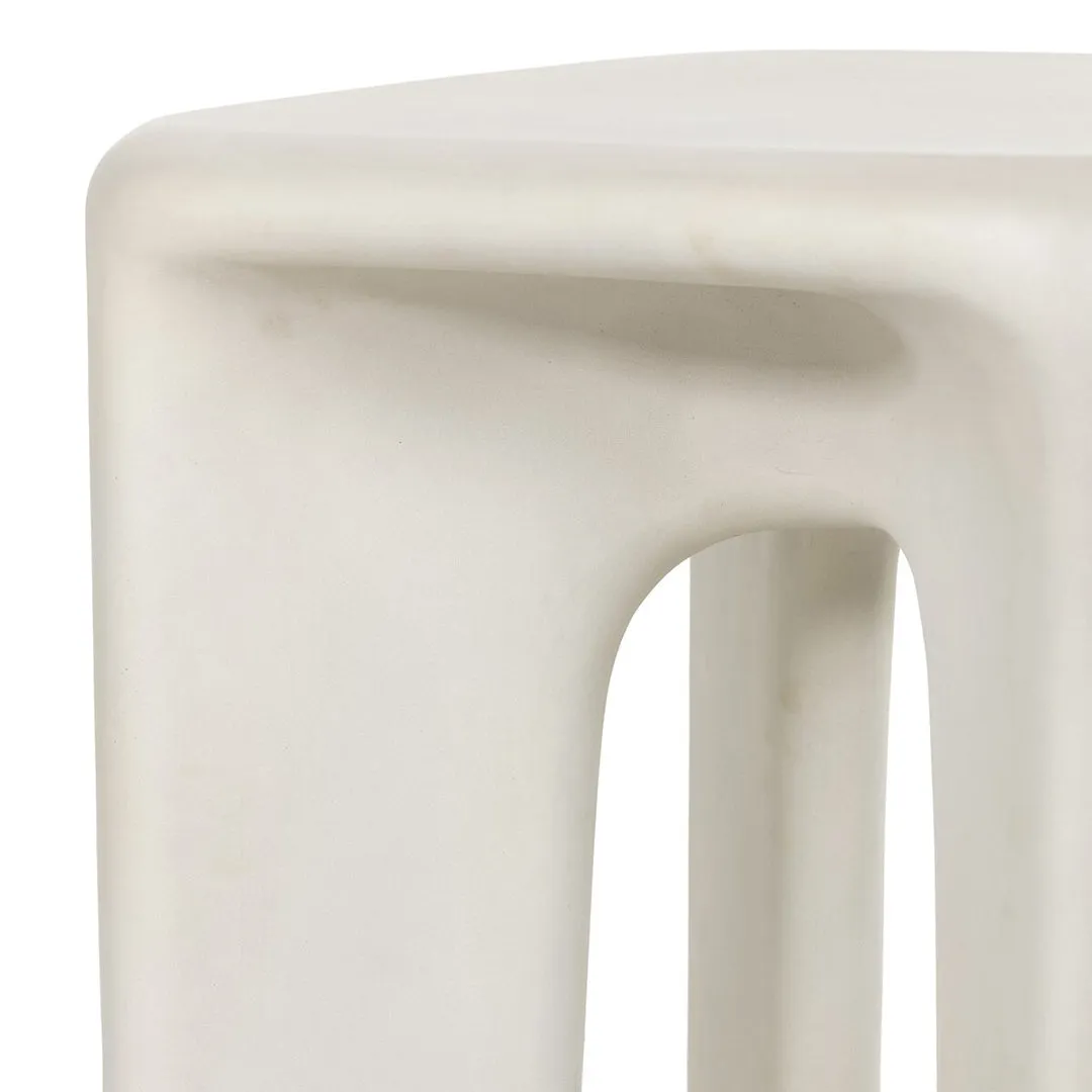 Dante Concrete Outdoor End Table