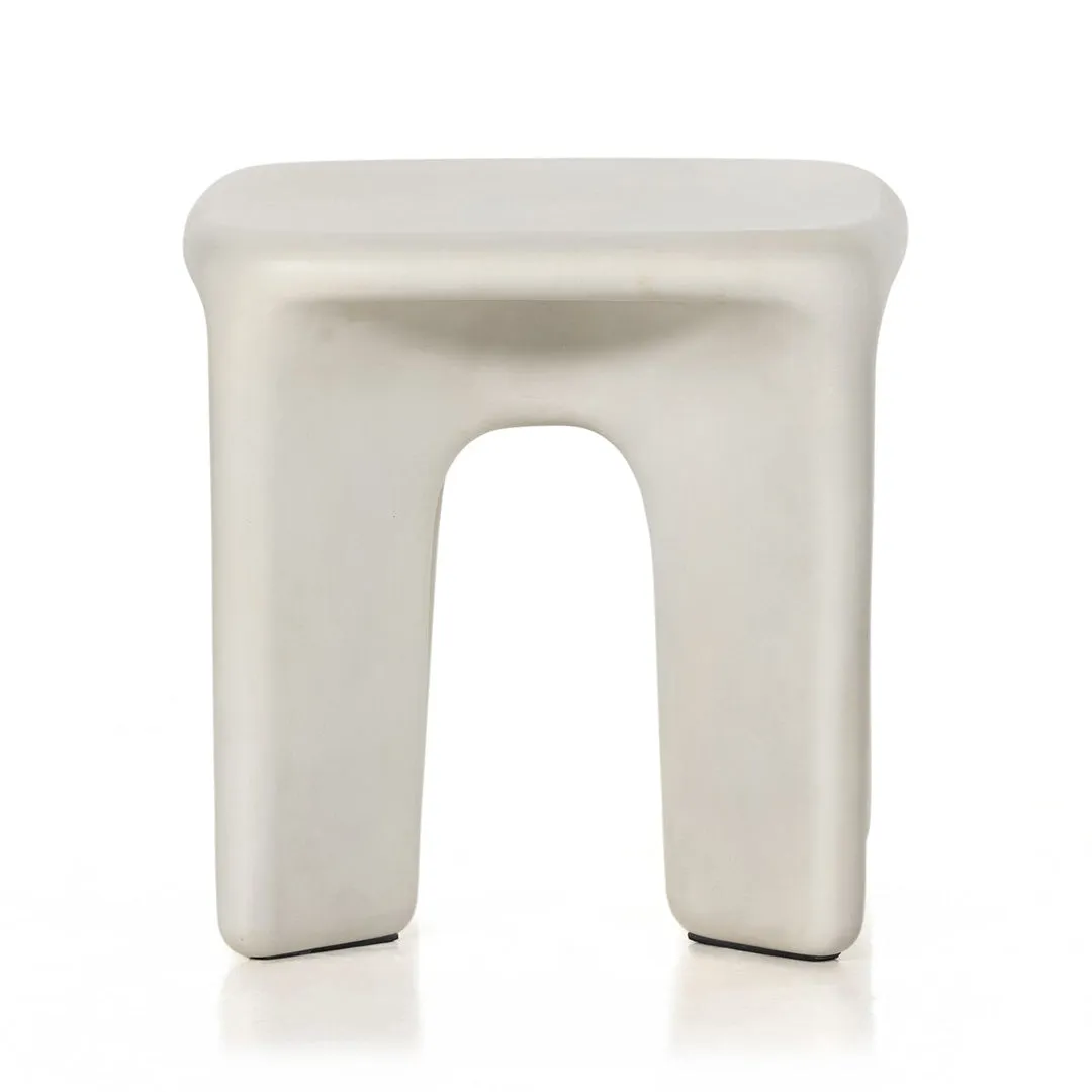 Dante Concrete Outdoor End Table