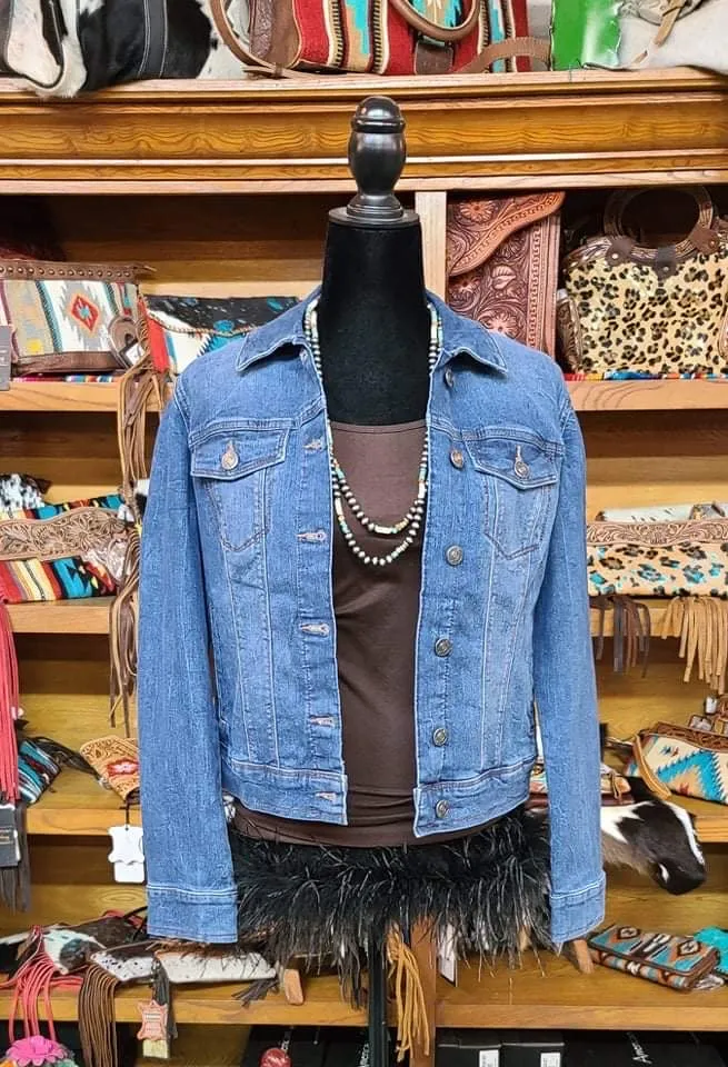 DARK DENIM JACKET
