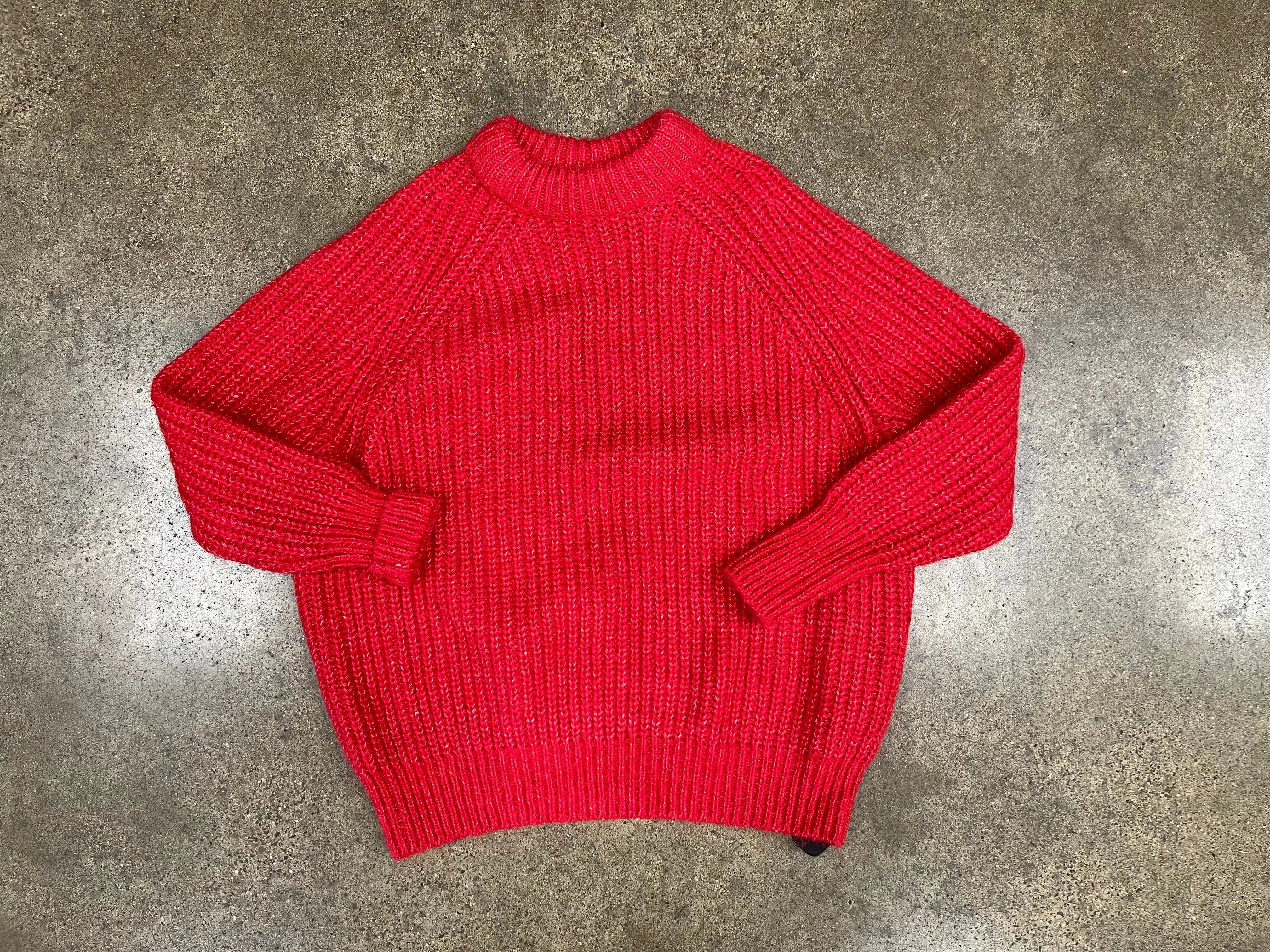 Dress Sweater By H&M In Red, Size:M