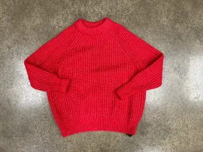 Dress Sweater By H&M In Red, Size:M