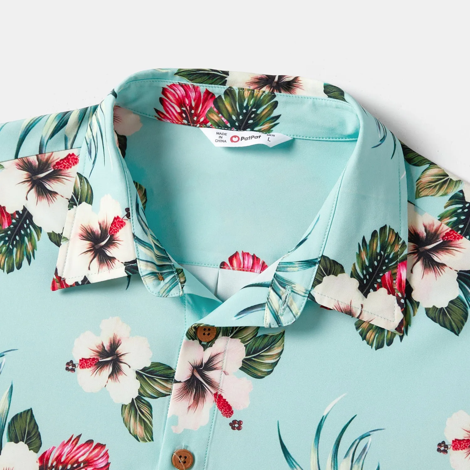 Family Matching Allover Floral Print Cami Dresses and Short-sleeve Shirts/Tops Sets