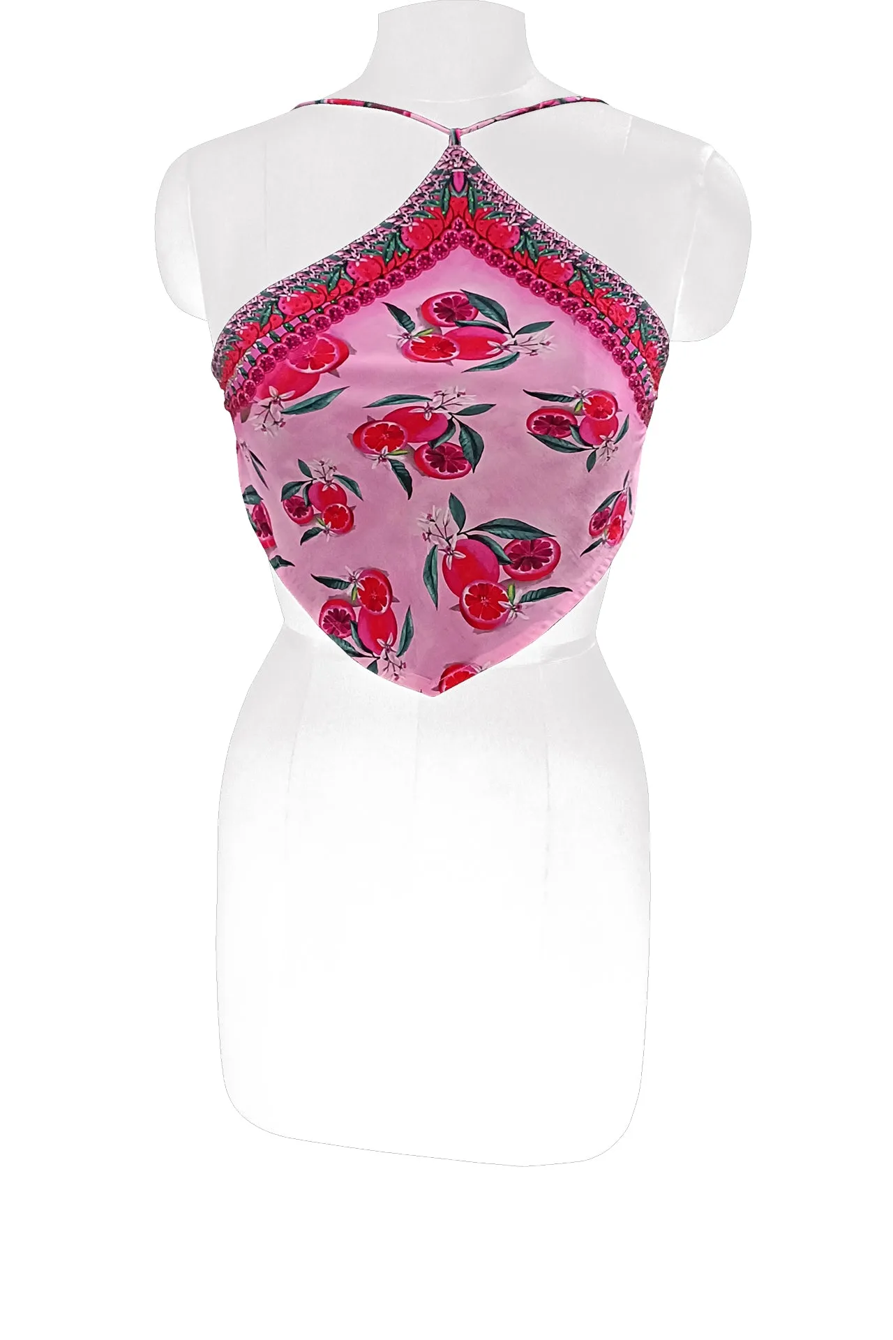 Fuchsia  Crop Top for Women