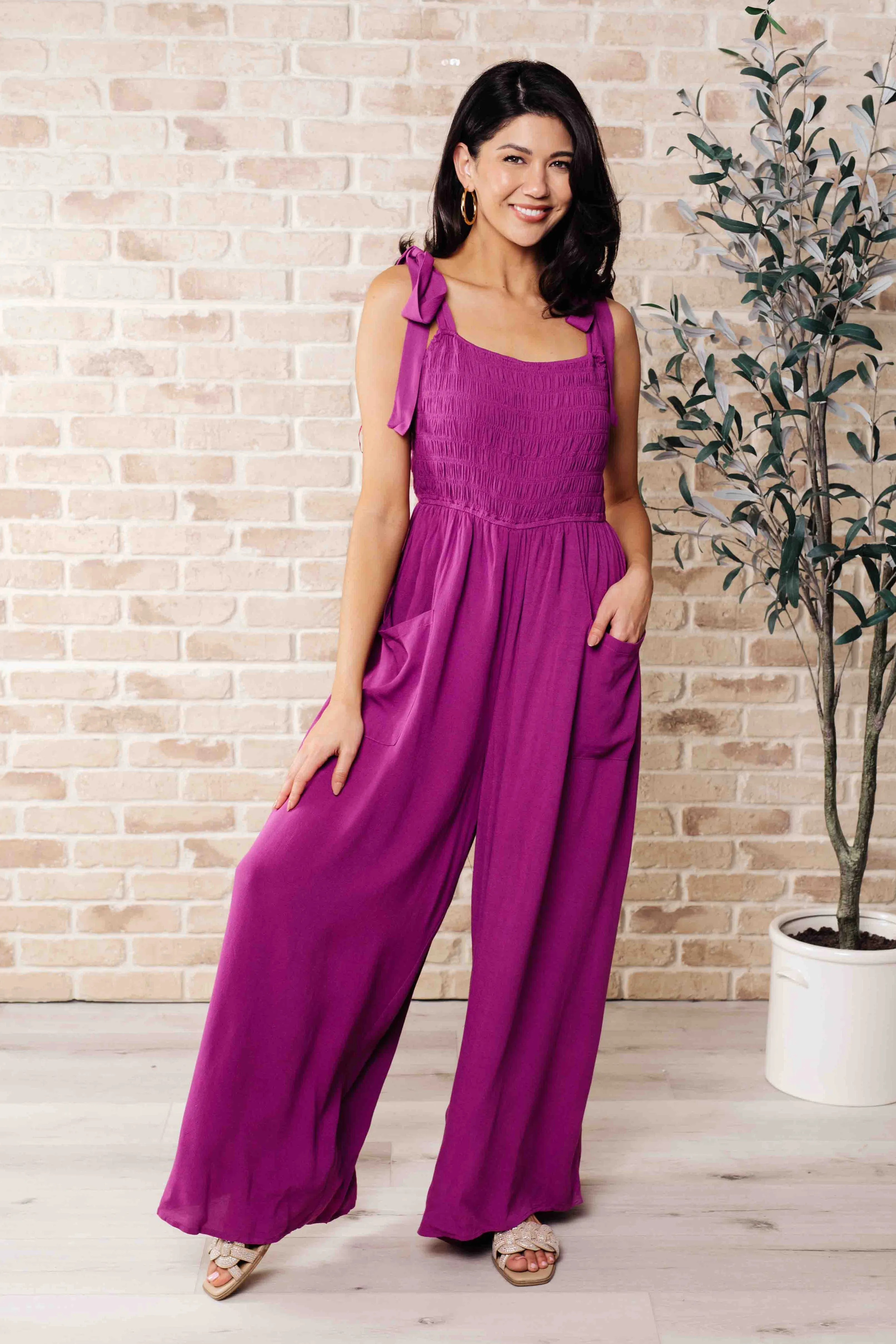 Grace Wide Leg Jumpsuit