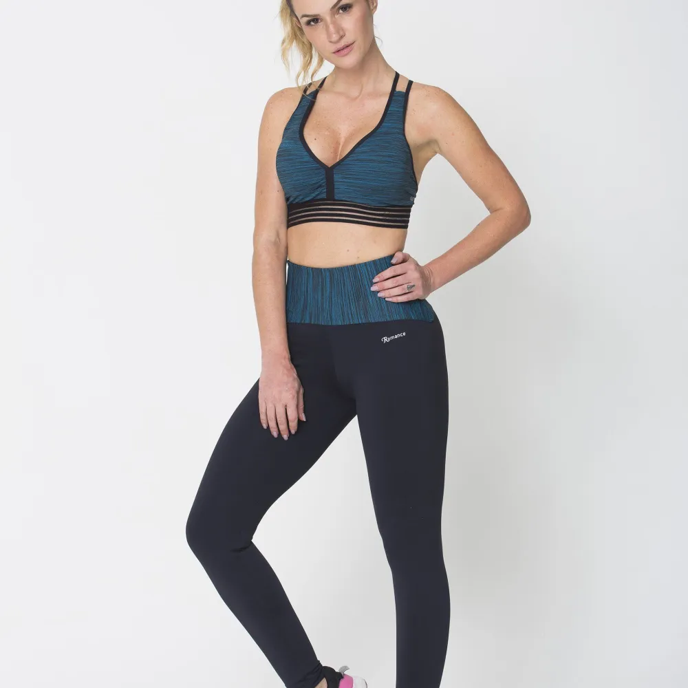 Green Waist Legging