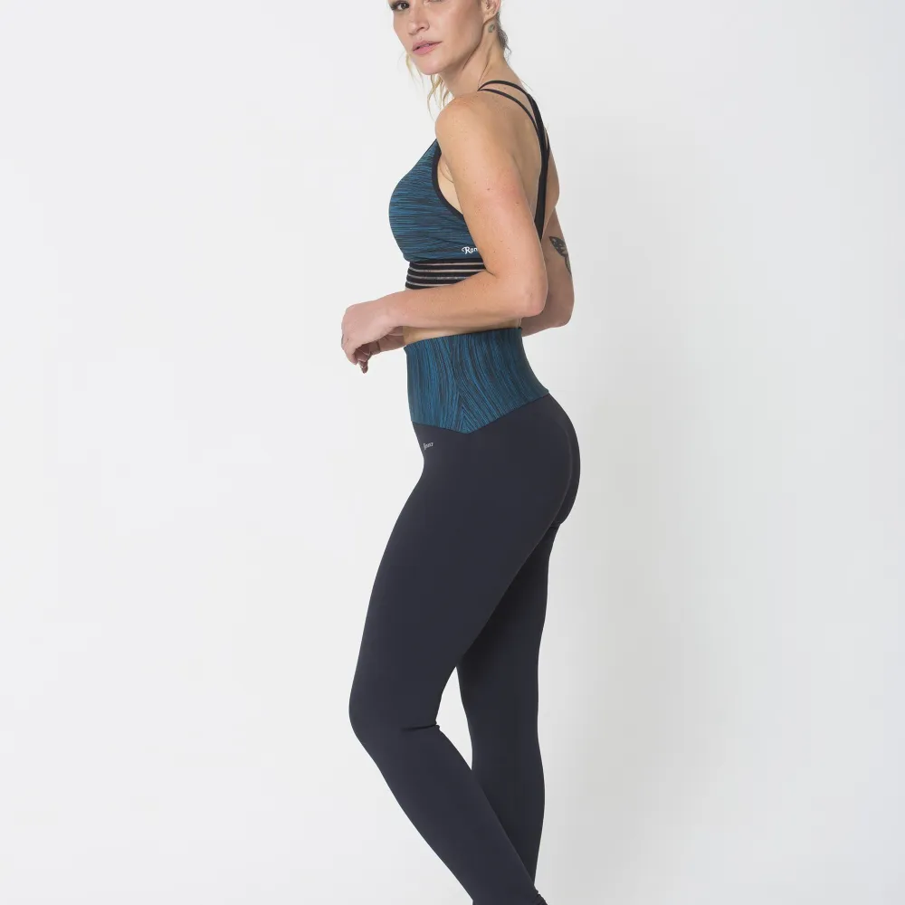 Green Waist Legging