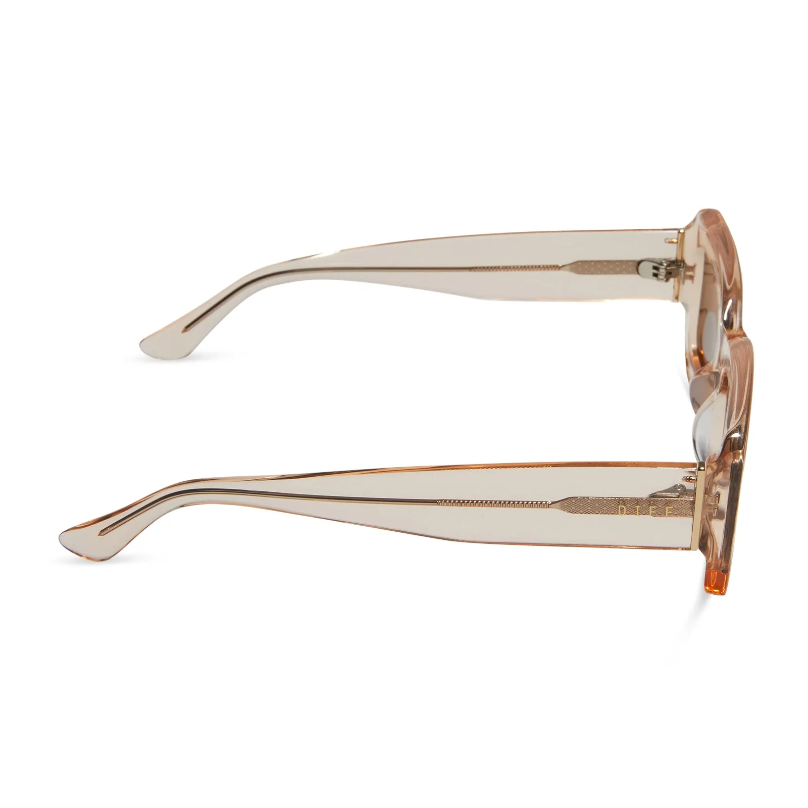 INDY - VINTAGE ROSE CRYSTAL   BROWN SUNGLASSES