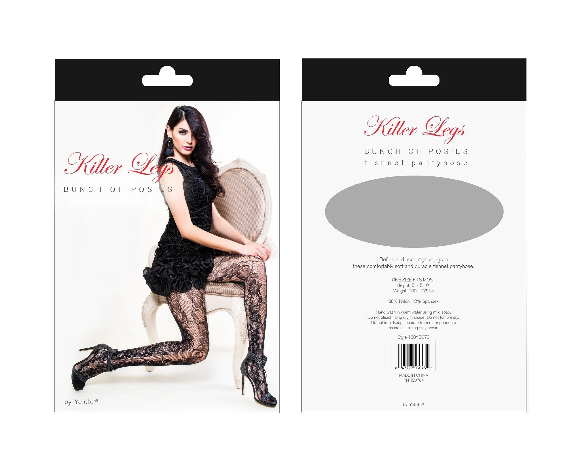 Intarsia Lace Fishnet Tights