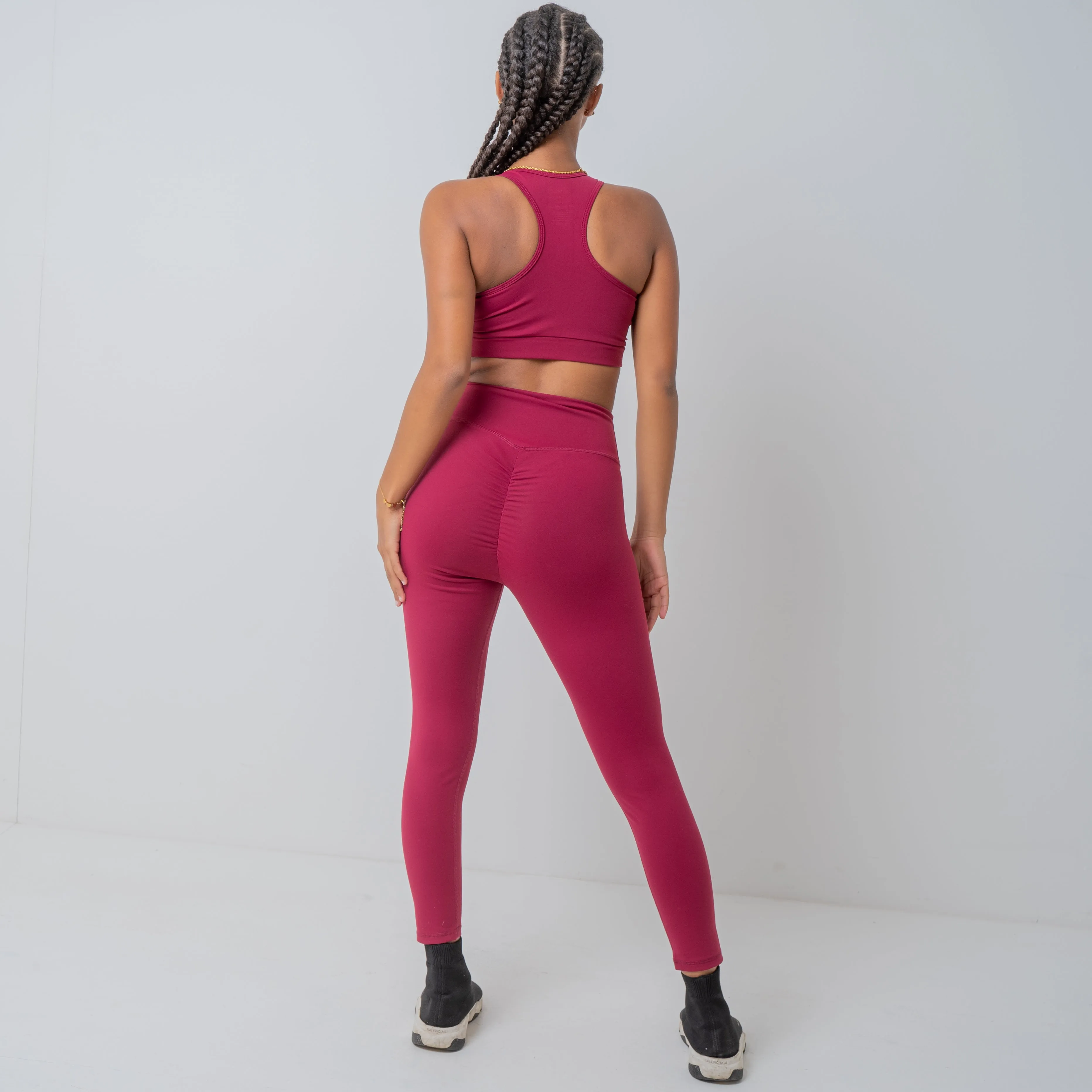 Jubilant Leggings Red