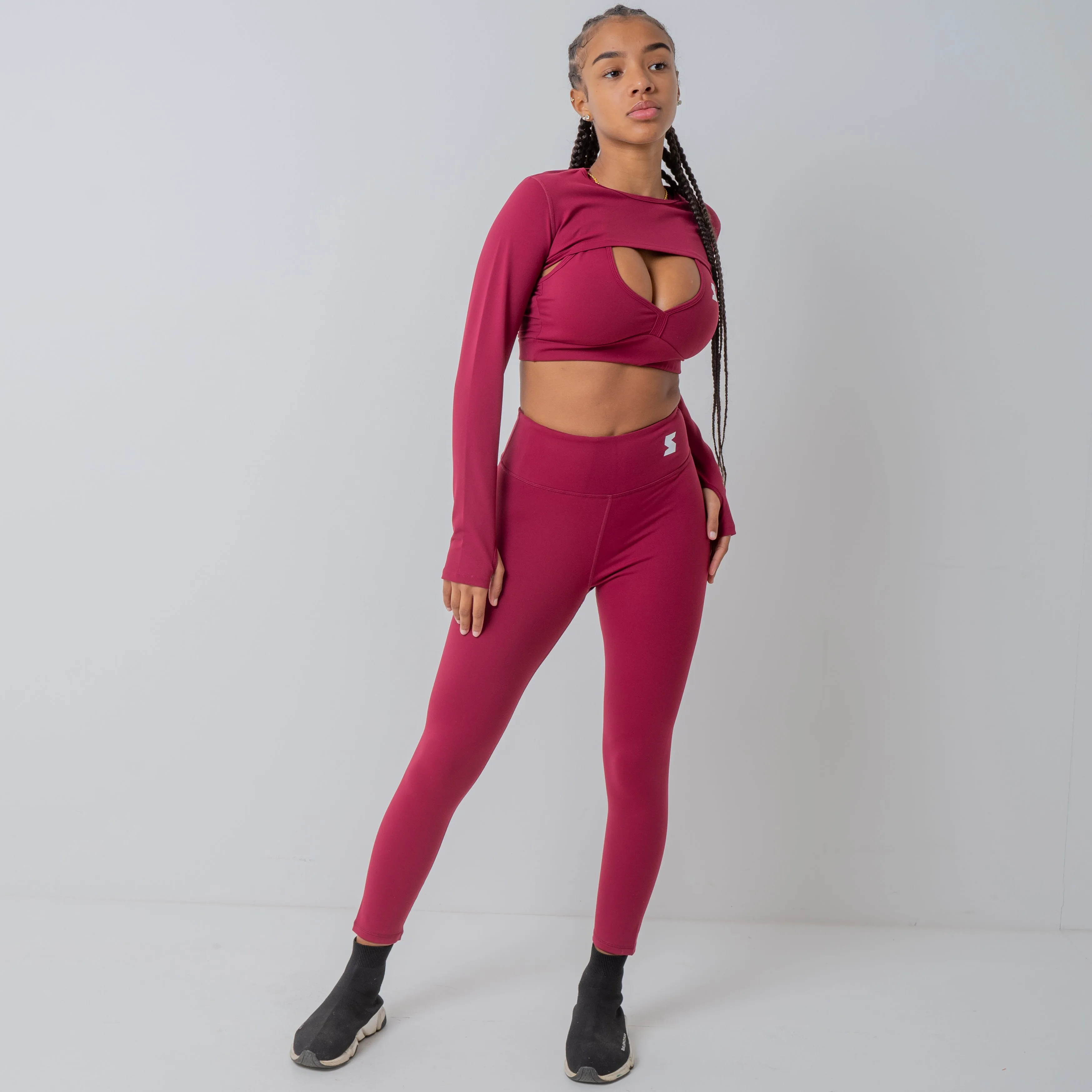 Jubilant Leggings Red