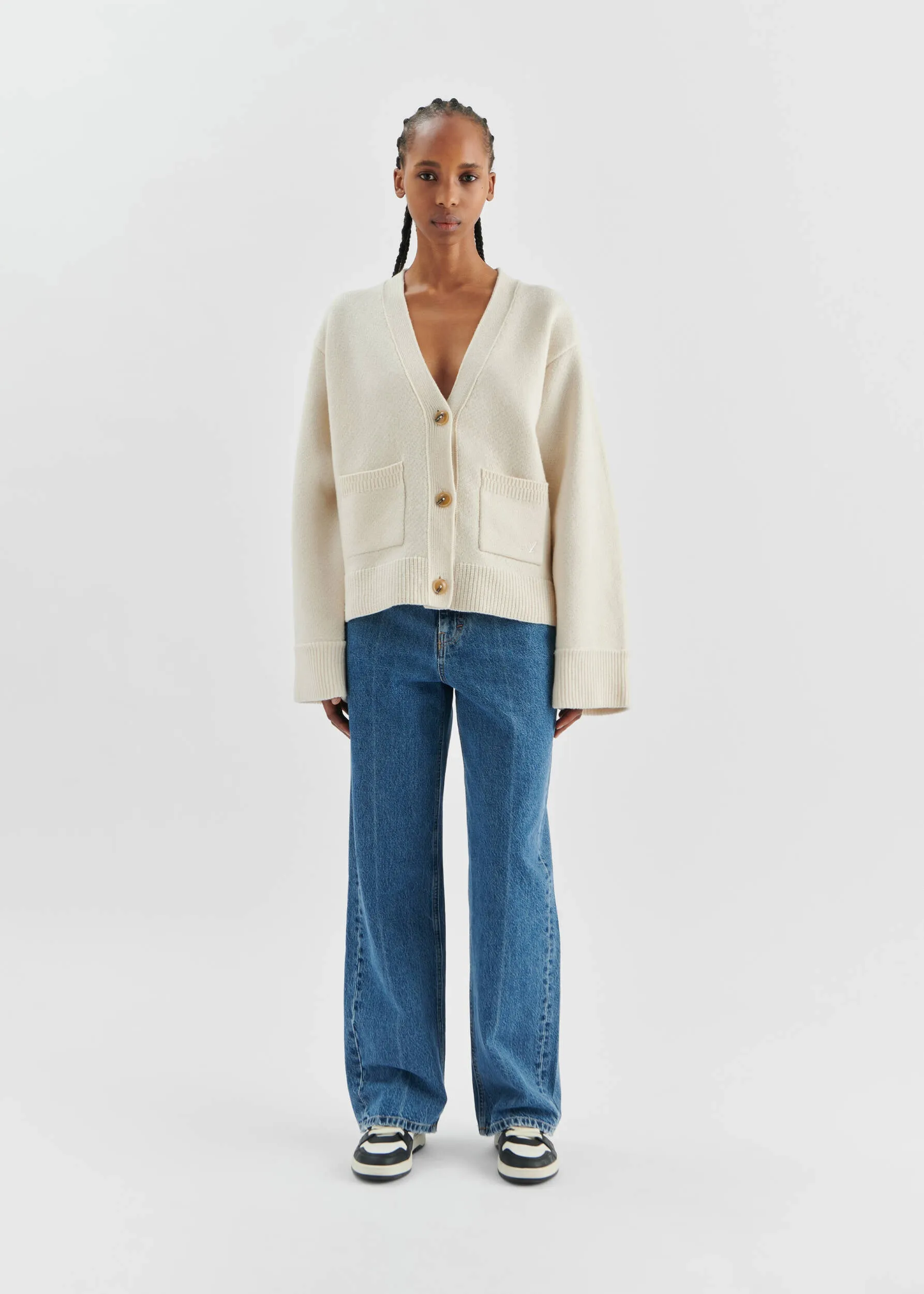 Memory Relaxed Cardigan - Off White