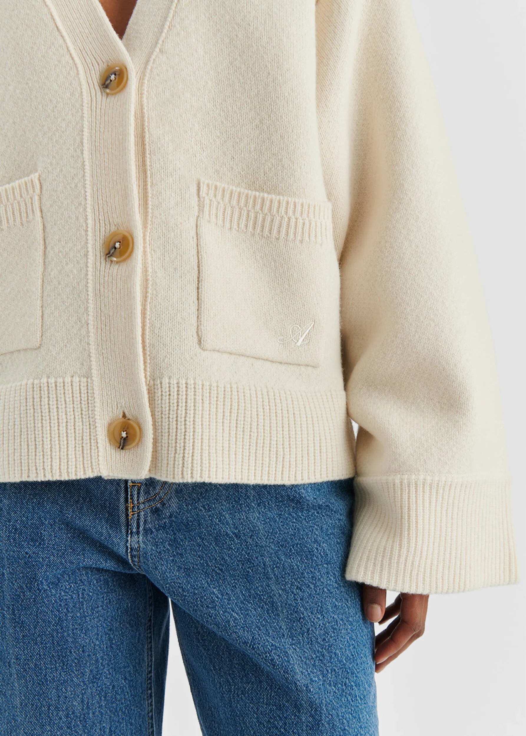 Memory Relaxed Cardigan - Off White
