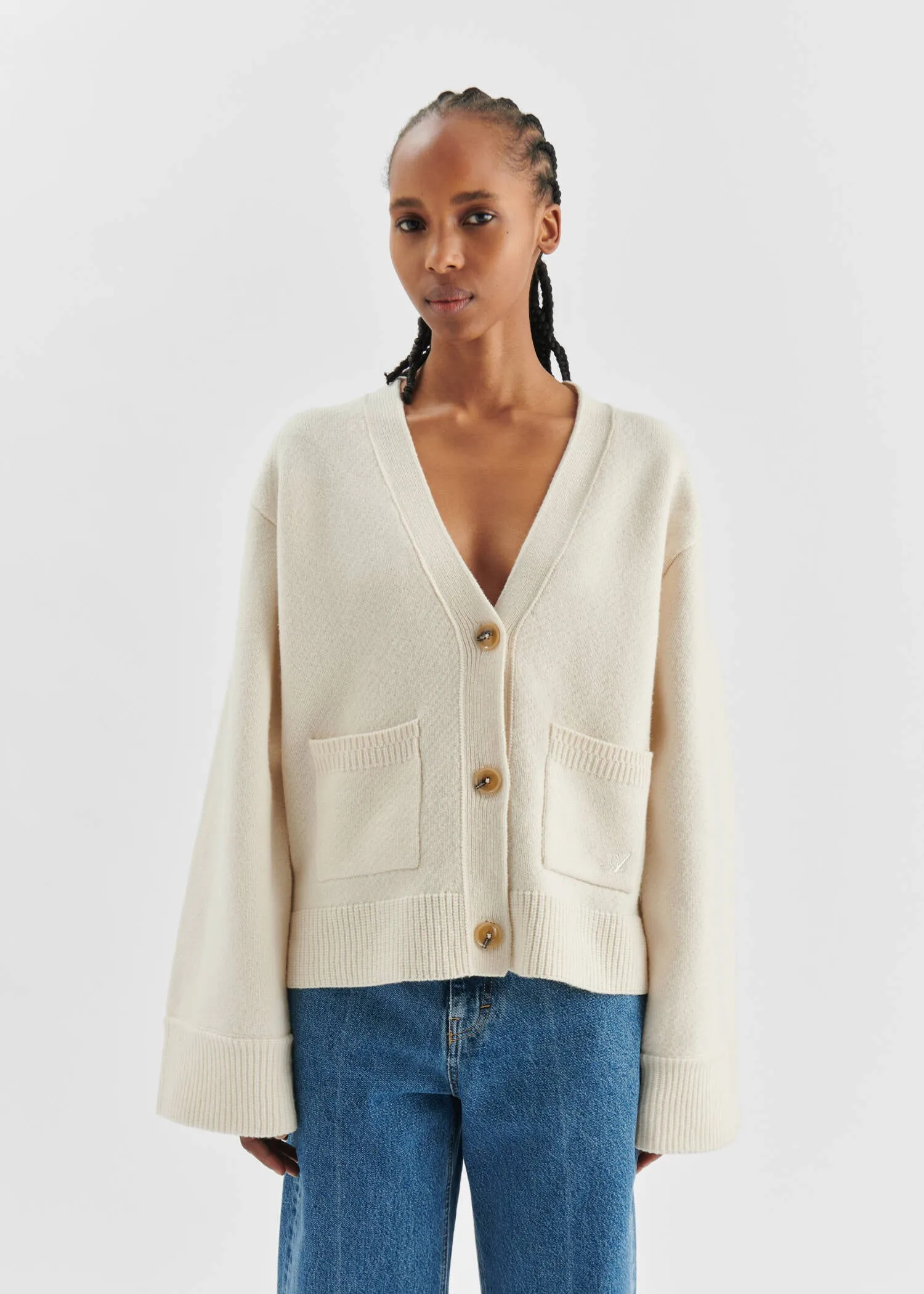 Memory Relaxed Cardigan - Off White