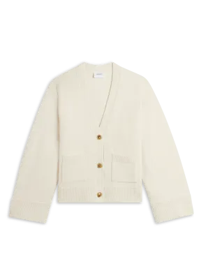 Memory Relaxed Cardigan - Off White