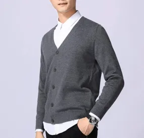 Mens Casual Cardigan