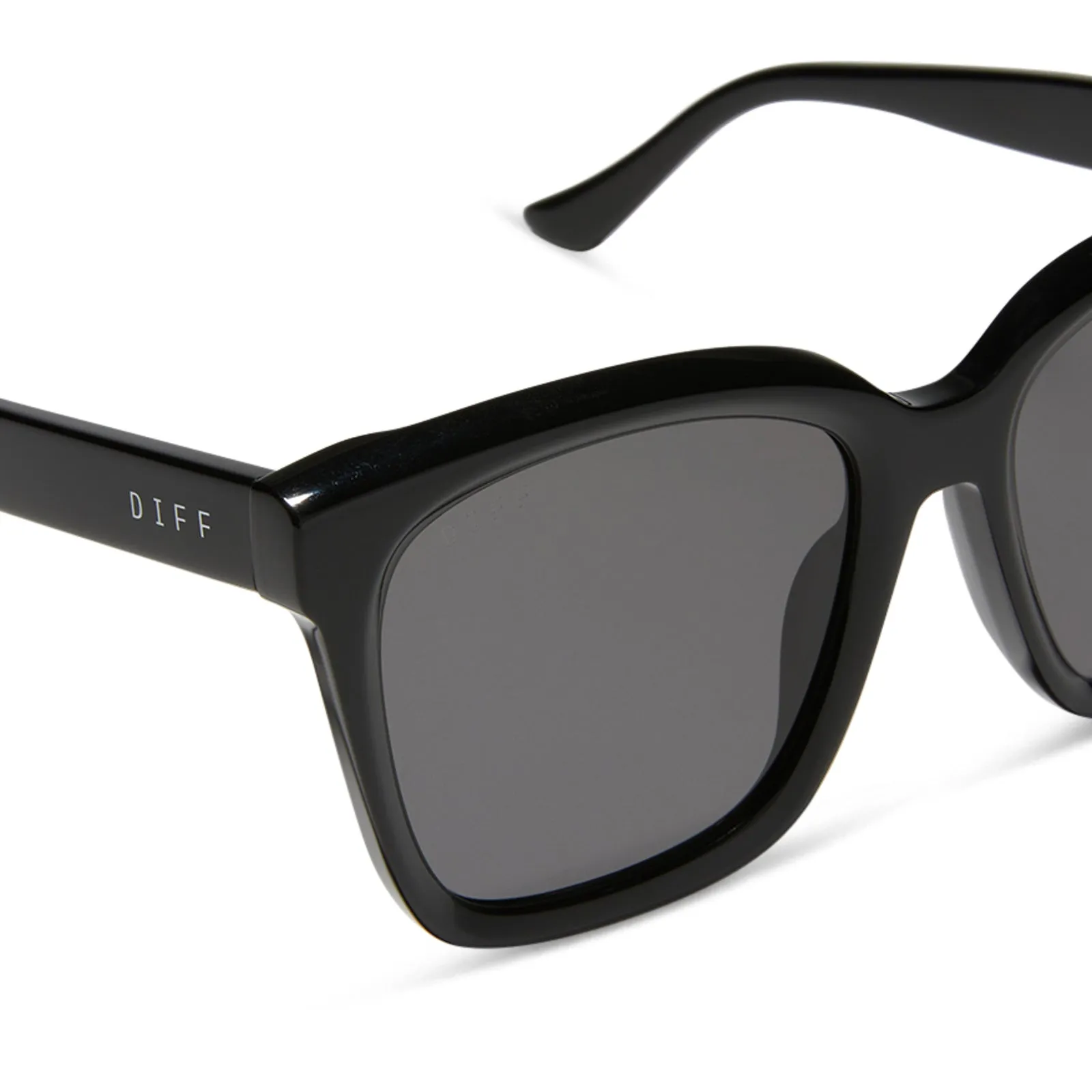 MEREDITH - BLACK   GREY SUNGLASSES
