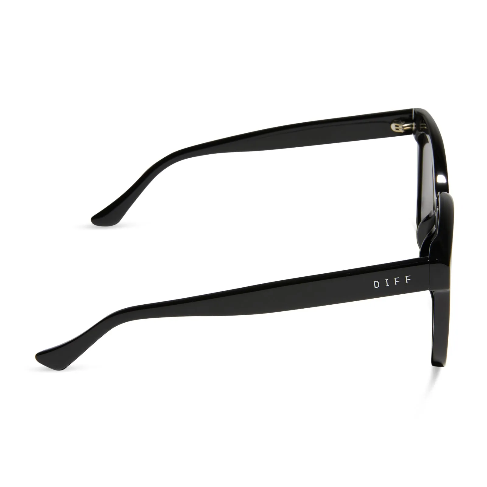 MEREDITH - BLACK   GREY SUNGLASSES