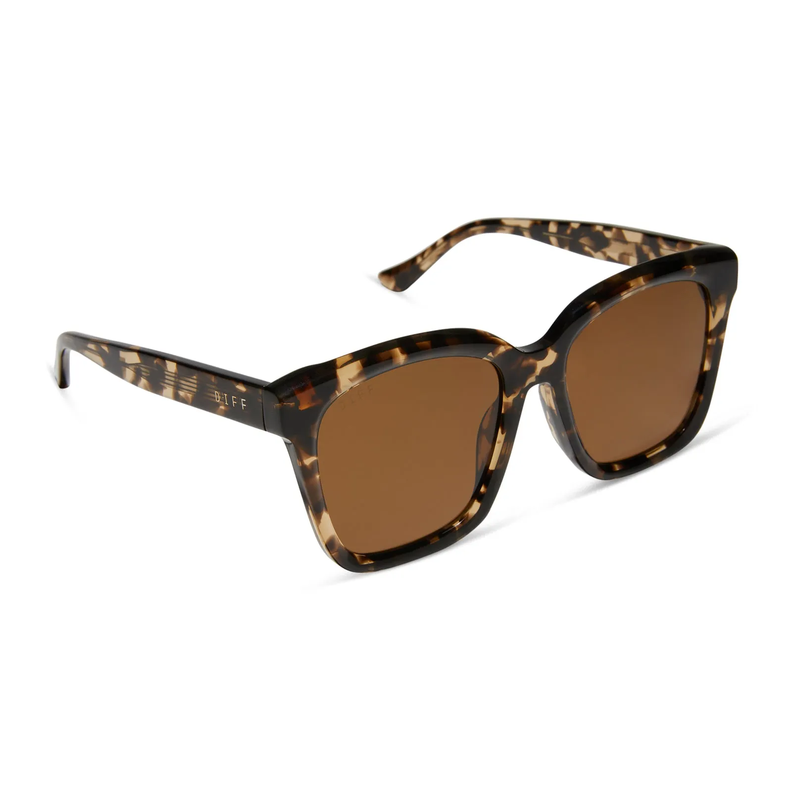 MEREDITH - ESPRESSO TORTOISE   BROWN   POLARIZED SUNGLASSES